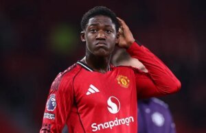 Previsão de lesão de Kobbie Mainoo de Ruben Amorim revela golpe para o Man Utd