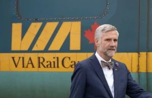 Chefe da Via Rail deixará o cargo em janeiro, enquanto o Canadá busca ferrovias de alta velocidade