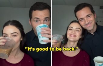 "É bom estar de volta" – Lucy Hale e Ian Harding acabaram de postar juntos no Instagram, e "Pequenas Mentirosas" Os fãs estão oficialmente pirando