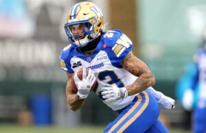 Atlanta Falcons treinam os retornadores do CFL Trey Vaval e Isaiah Wooden