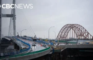 Uma faixa é aberta na tão esperada substituição da ponte Pattullo