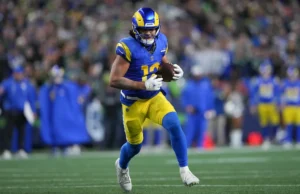Stafford e Nacua lideram o ataque com maior pontuação enquanto Rams busca melhorar a posição nos playoffs contra os Falcons