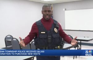 Polícia de Penn Township recebe US$ 8.500 por novos coletes