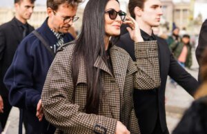 As pessoas simplesmente não conseguem desviar o olhar da foto casual de Demi Moore de sua decoração