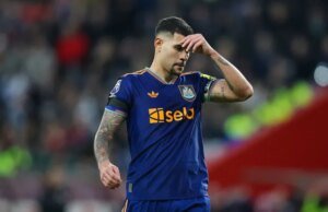 O capitão do Newcastle, Bruno Guimarães, se enfurece com os companheiros de equipe ‘embaraçosos’ na derrota do Sunderland