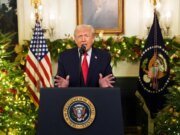 Donald Trump usa discurso no horário nobre para insistir que “a inflação foi interrompida” e “os preços caíram” – e para culpar Joe Biden