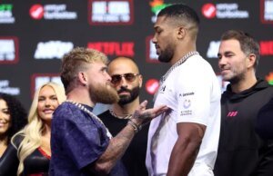 Regras da luta Jake Paul x Anthony Joshua: Número de rounds e nocautes são permitidos?