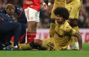 Atualização sobre a lesão de Chris Richards antes do Crystal Palace x Tottenham