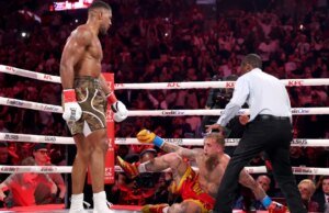 Jake Paul nocauteado por Anthony Joshua em Fight transmitido pela Netflix, Paul sofre ‘Double Broken Jaw’