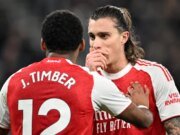 Atualização sobre lesões de Jurrien Timber e Riccardo Calafiori após o Arsenal vencer o Brighton