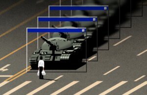 Um estudante persegue as sombras de Tiananmen