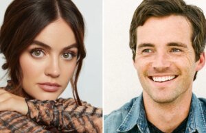 A dupla de ‘Pretty Little Liars’ Lucy Hale e Ian Harding se reencontram no feriado Rom-Com ‘The Twelve Dates Of Christmas’