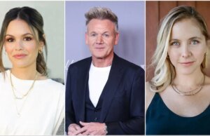 Gordon Ramsay entrando em jogo de TV com roteiro com drama cruel da escola de culinária, estrelado por Rachel Bilson para Fox Entertainment Studios