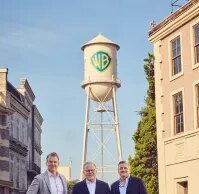 Excelente aventura WBD de Greg e Ted com Studio Lot Tour, David Zaslav como guia; Confira as fotos