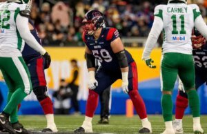 Montreal Alouettes estende Cyrille Hogan-Saindon até 2027