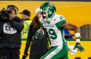 112º canadense mais valioso da Grey Cup, Samuel Emilus assina novamente com Saskatchewan Roughriders