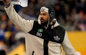 Saskatchewan Roughriders trazem de volta Sylvain Yondjouen, escolhido da primeira rodada do draft global da CFL