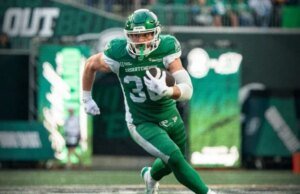 Saskatchewan Roughriders recontratam o canadense RB Thomas Bertrand-Hudon