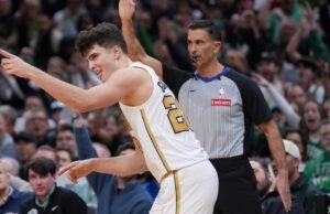 Hugo González, do Celtics, lembrou a todos contra o calor que nenhum palco é grande demais para ele