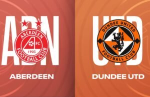 Premiership escocesa: Aberdeen e Dundee Utd se enfrentam no último jogo do dia
