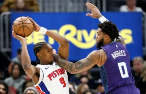 Cunningham tem triplo-duplo, Duren consegue duplo-duplo para levar o Pistons à vitória por 112-86 sobre o Hornets