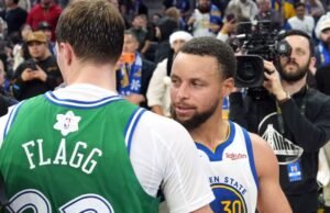 Stephen Curry, do Warriors, deixa clara sua posição sobre Cooper Flagg