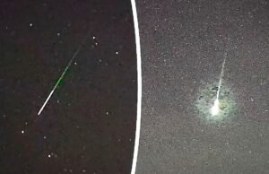 Chuva de meteoros Geminídeos enfeita o céu noturno da China