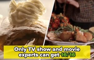 Se você acertar 16/12 neste teste de comida de TV e cinema, você deveria ser honestamente estudado