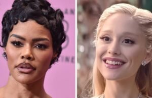 Ariana Grande está sendo elogiada por seu gesto sincero para sua colega indicada ao Globo de Ouro, Teyana Taylor