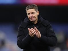 Oliver Glasner confirma que deixará o Crystal Palace no final da temporada