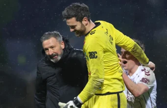 Derek McInnes admite que Hearts teve sorte de ter o ‘magnífico’ Craig Gordon