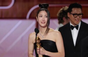 EJAE luta contra as lágrimas no Globo de Ouro quando ‘Golden’ ganha a melhor música, lembra que a indústria KPop a rejeitou por 10 anos: ‘Never Give Up’