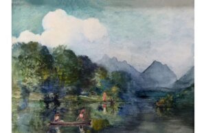 Parecendo bem no show de inverno