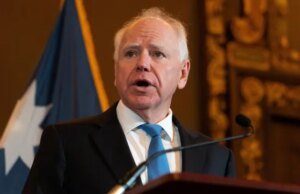 Tim Walz parte em um dilúvio de fraude