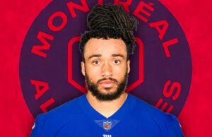 Jonathan Sutherland acredita que pode jogar em várias posições no Montreal Alouettes