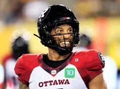 Jovan Santos-Knox concorda com os termos do Winnipeg Blue Bombers