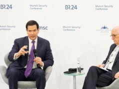 Discurso de Rubio aos aliados europeus assume tom mais suave, mas mantém postura firme