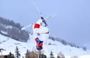 Acrobacia de esqui: um Québécoise com a melhor descida de sua carreira