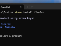 Agora você pode instalar e atualizar aplicativos da Microsoft Store usando a linha de comando