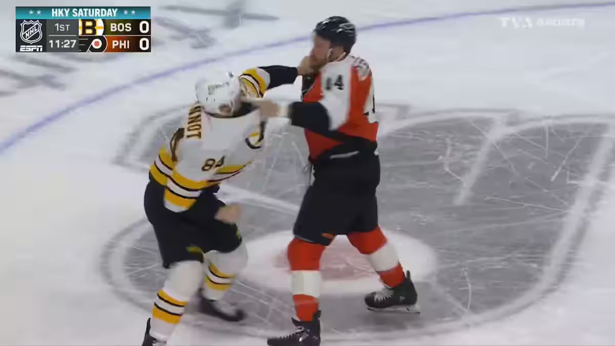 À VOIR: Um combate de peso forte entre Deslauriers e Jeannot