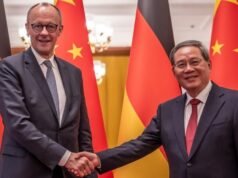 Chanceler alemão chega a Pequim para viagem inaugural à China