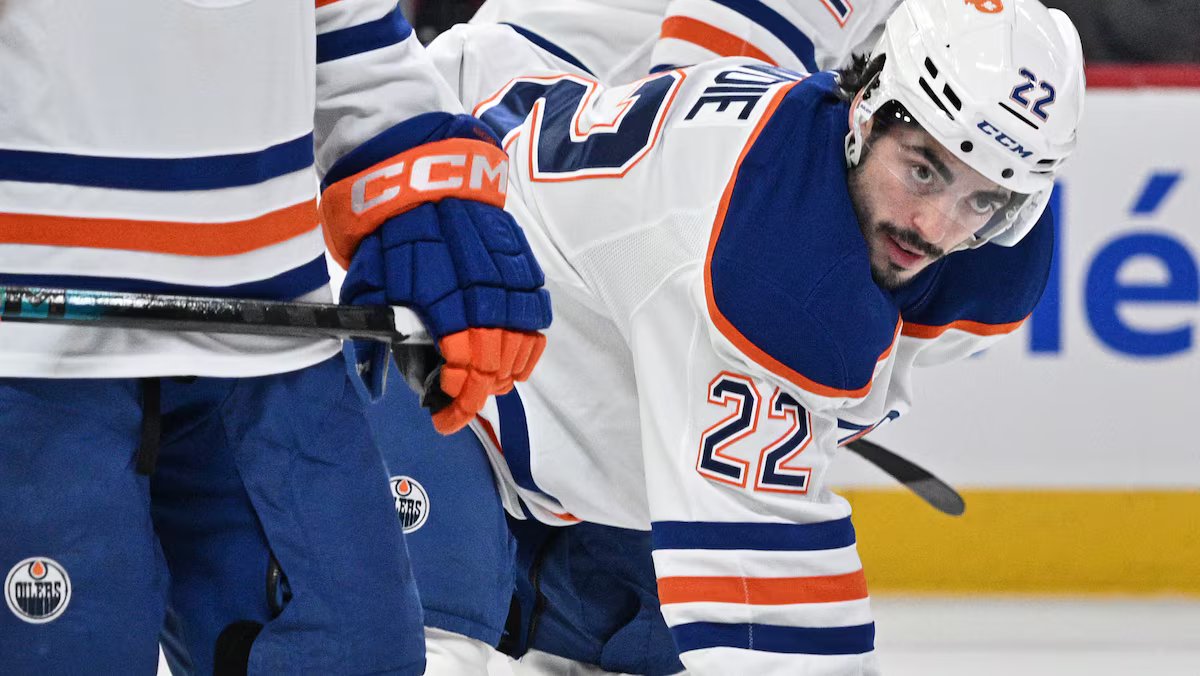 Matthew Savoie terminou sua jornada com os Oilers