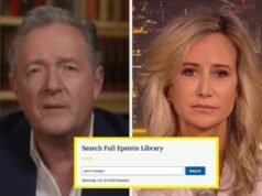 O momento em que Piers Morgan, atordoado, foi informado de que seu nome aparece nos arquivos de Epstein foi capturado pela câmera – aqui está tudo o que há para saber