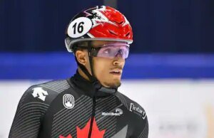 «Dificilmente a receber»: um patineur de vitesse quebequense partage sa déception de ne pas participou do final do relais aux Jeux olympiques