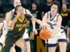 Taliah Scott marcou 20º e 18º lugar entre as mulheres Baylor que venceram o Kansas State por 80-54