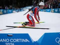 Depois de ganhar o bronze, eu avoir trompé sa loira na televisão nacional