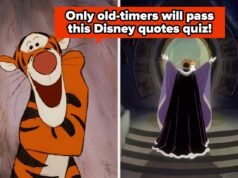 Somente pessoas com mais de 61 anos poderão responder este teste de citações de filmes clássicos da Disney