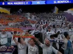 Torcedor do Real Madrid se manifesta após ser expulso por saudação nazista durante jogo da Liga dos Campeões
