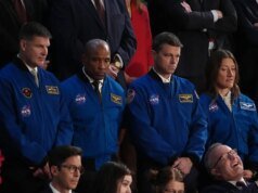 Artemis 2 Crew observa enquanto Trump despreza a missão lunar no discurso do Estado da União