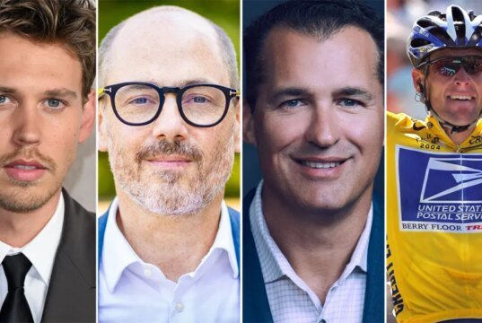 Filme de Lance Armstrong da Apple Lands, de Austin Butler, Edward Berger e Scott Stuber após leilão acalorado